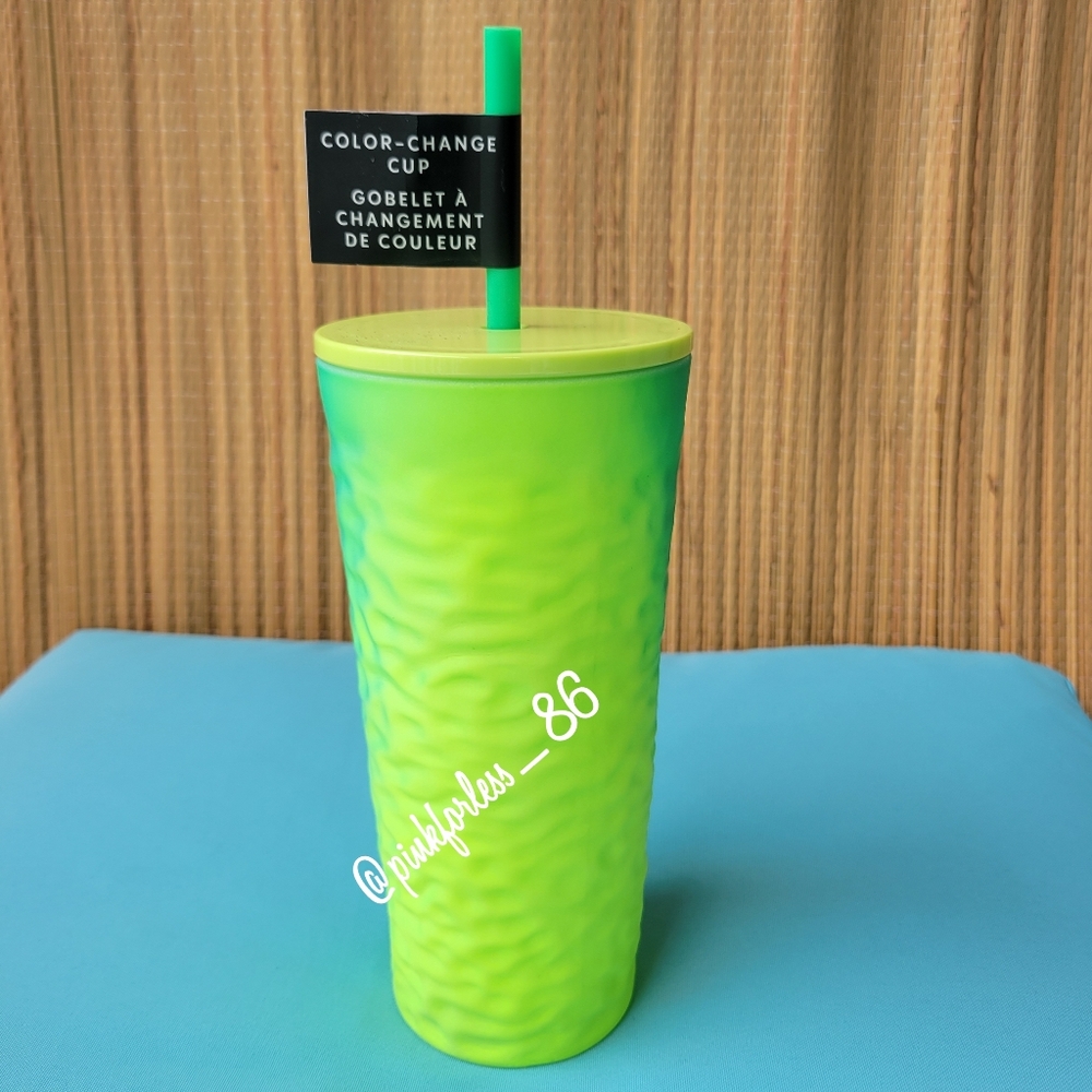 2 STARBUCKS COLOR CHANGING TUMBLERS - Picture 6 of 13